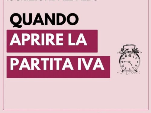 Neo Avvocato – Quando aprire la partita IVA